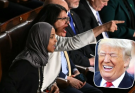 Trump Has A Name For Omar, Tlaib After They Screamed At Him During SOTU And It’s Spot-On