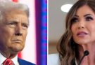 Trump Makes Announcement About Kristi Noem’s Future