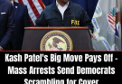 Dem-Run City Police Chief Praises Patel, FBI After Big Drug Bust